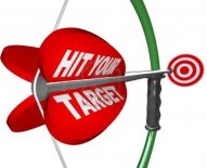 arrow-with-the-words-hit-your-target-is-pulled-back-on-the-bow-and-is-aimed-at-a-red-bulls-eye-ta